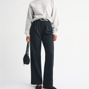 Abercrombie & Fitch Black Curve Love Sloane Trousers